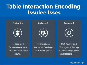 GPT4o表格交互乱码怎么办？3步彻底解决+5个预防技巧